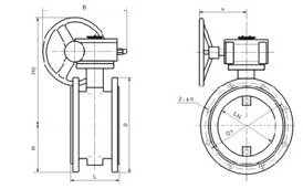 D341H��D341W�ͷ��mͨ�L(f��ng)���yPN5��PN10���νY(ji��)��(g��u)�ߴ�D