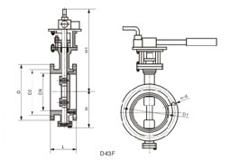 D343Y��D343H���pƫ���ķ����yPN6��PN40���νY(ji��)��(g��u)�ߴ�D