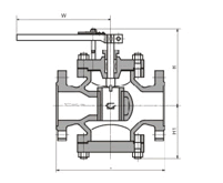 T40H�ͽoˮ���D(zhu��n)ʽ�{(di��o)��(ji��)�yPN16��PN100���νY(ji��)��(g��u)�ߴ�D