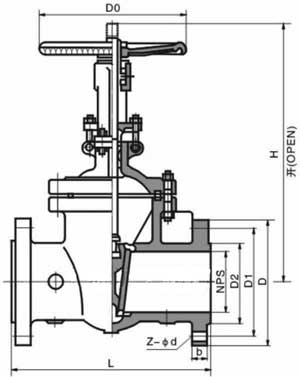 Z40H�����l�yPN20��PN100���νY(ji��)��(g��u)�ߴ�D