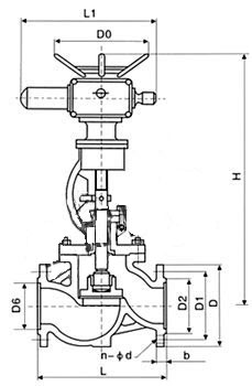 J941H늄ӷ��m��ֹ�yPN16��PN160���νY(ji��)��(g��u)�ߴ�D