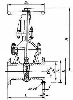 Z40W-25Ti��⁺Ͻ�Шʽ�ք��l�y��Ҫ���μ��Y(ji��)��(g��u)�ߴ� (mm) 
