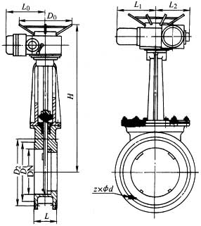 Z973F��Z973H��늄ӵ����l�y�����l�y��PN6��PN16���νY(ji��)��(g��u)�ߴ�D