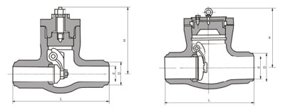 H64Y���վ����ֹ���y1500(Lb)��2500(Lb)���νY(ji��)��(g��u)�ߴ�D