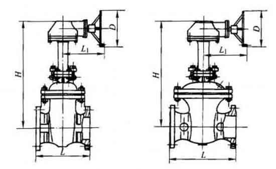 Z541H��Z541Y��Z541W��PN16��PN25���m�B������F�X݆����Шʽ�l�y���γߴ�D
